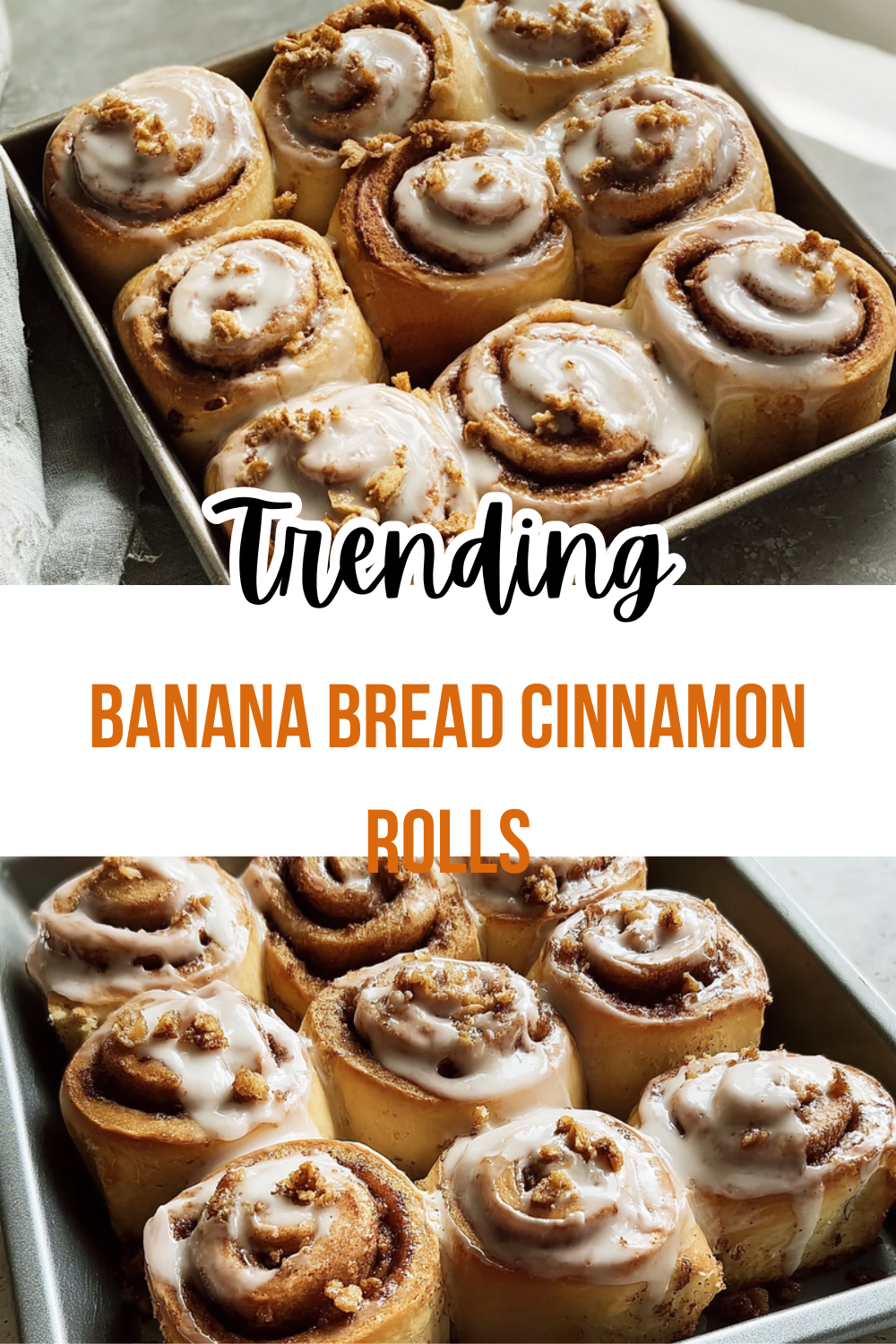 Banana Bread Cinnamon Rolls Recipe With Warm Spices 7 Banana Bread Cinnamon Rolls