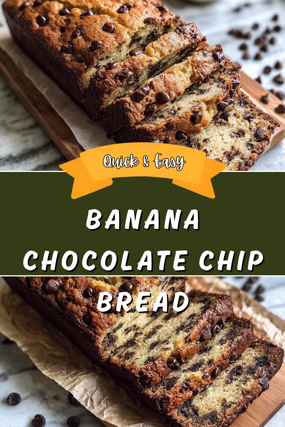 Banana Chocolate Chip Bread