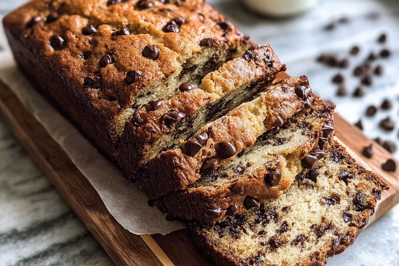 Banana Chocolate Chip Bread