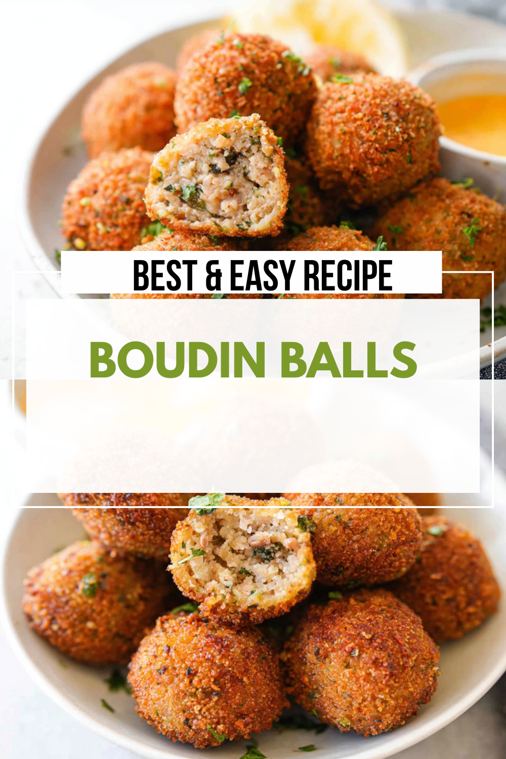 Baked Boudin Balls Recipe Crispy Comfort With Cajun Flavor 7 Boudin Balls