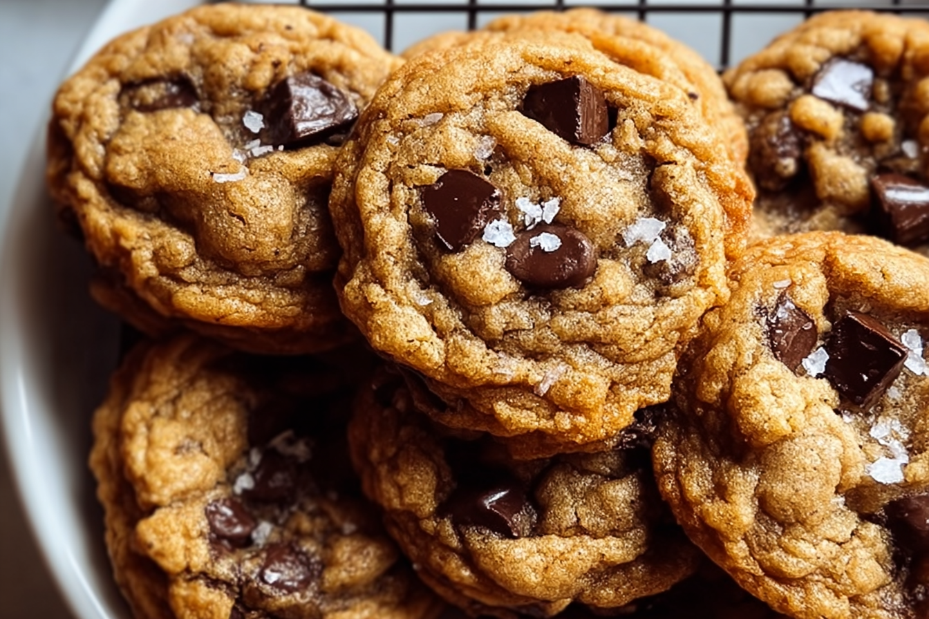 Brown Butter Pumpkin Chocolate Chip Cookies