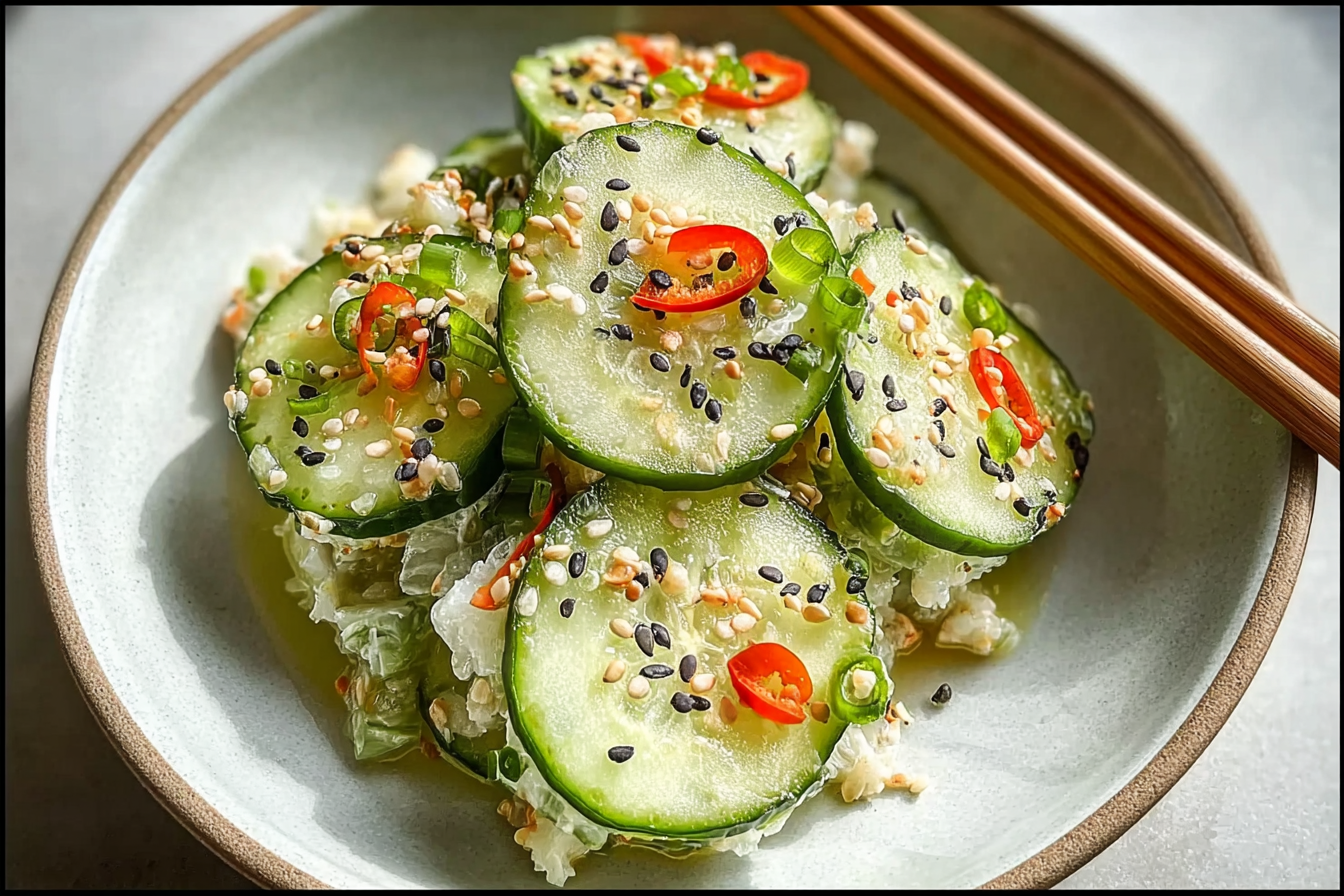 California Roll Cucumber Salad