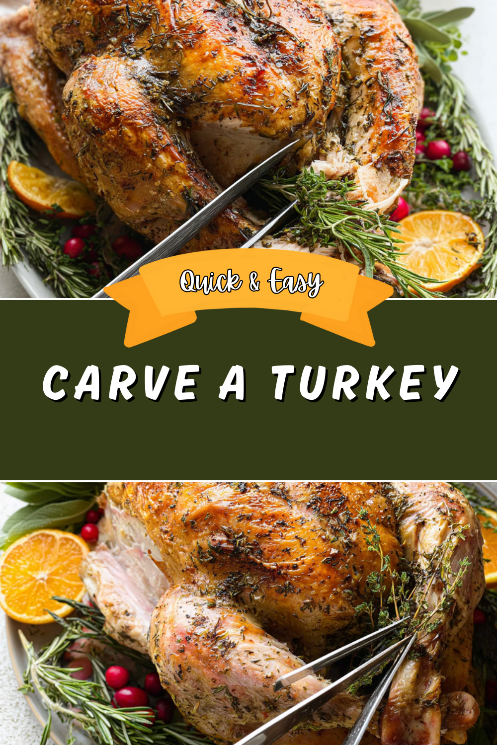 Turkey Carving Guide Step By Step For Perfect Slices Every Time 7 Carve A Turkey