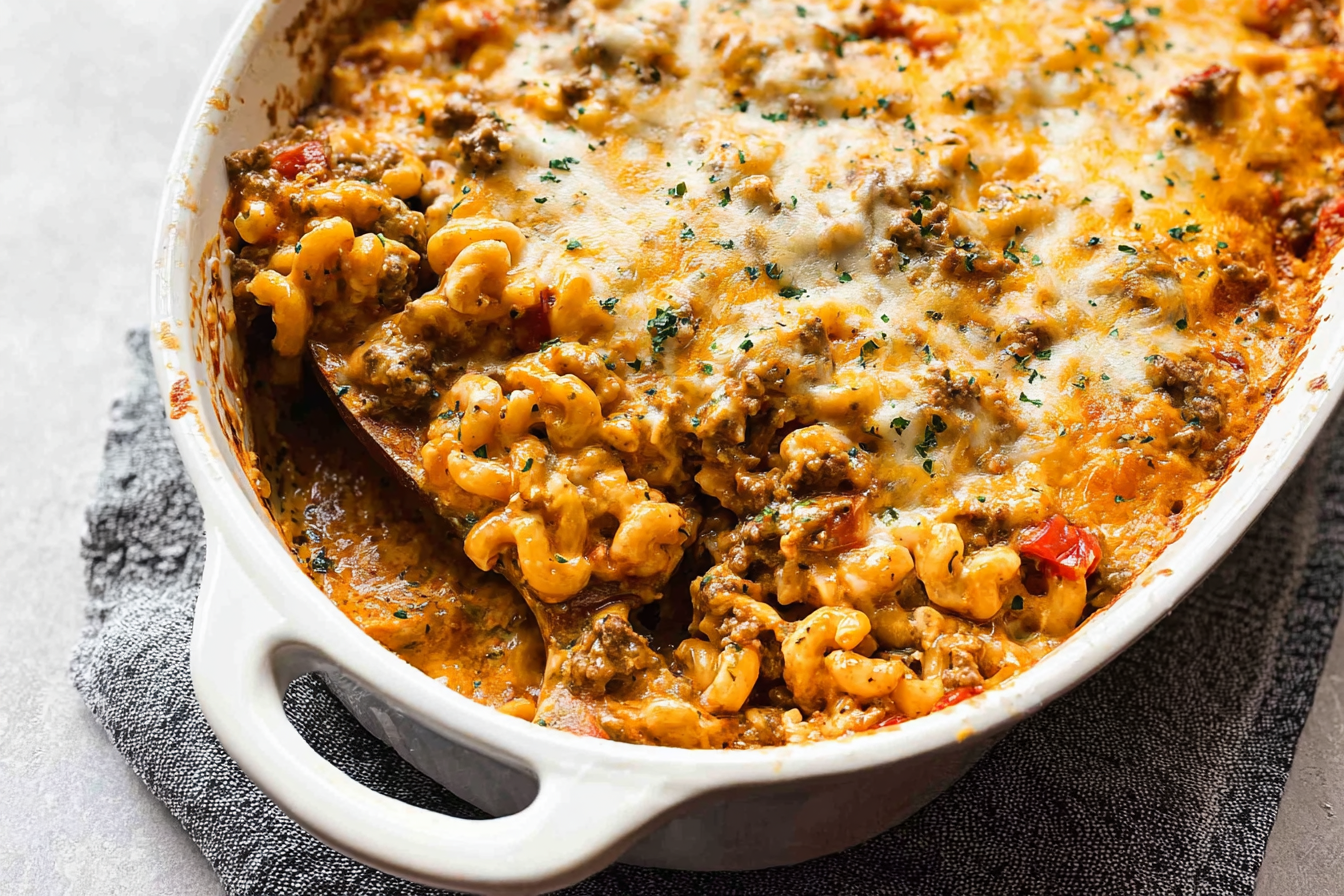 Cheeseburger Casserole: The Perfect Meal For Busy Nights 6 Cheeseburger Casserole