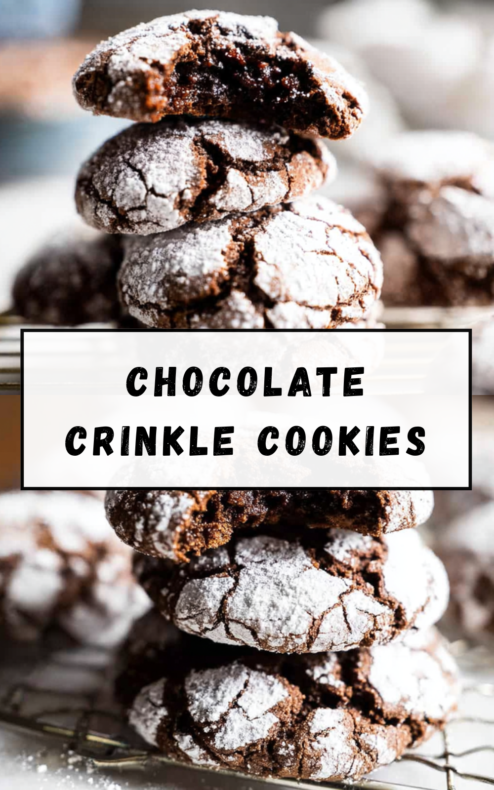 Chocolate Crinkle Cookies