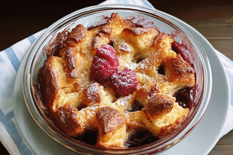 Chocolate Raspberry Croissant Pudding 89.Png