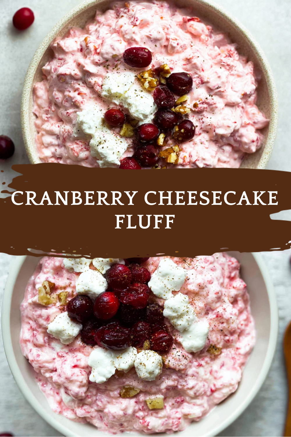 Cranberry Cheesecake Fluff: Easy Homemade Dessert 7 Cranberry Cheesecake Fluff