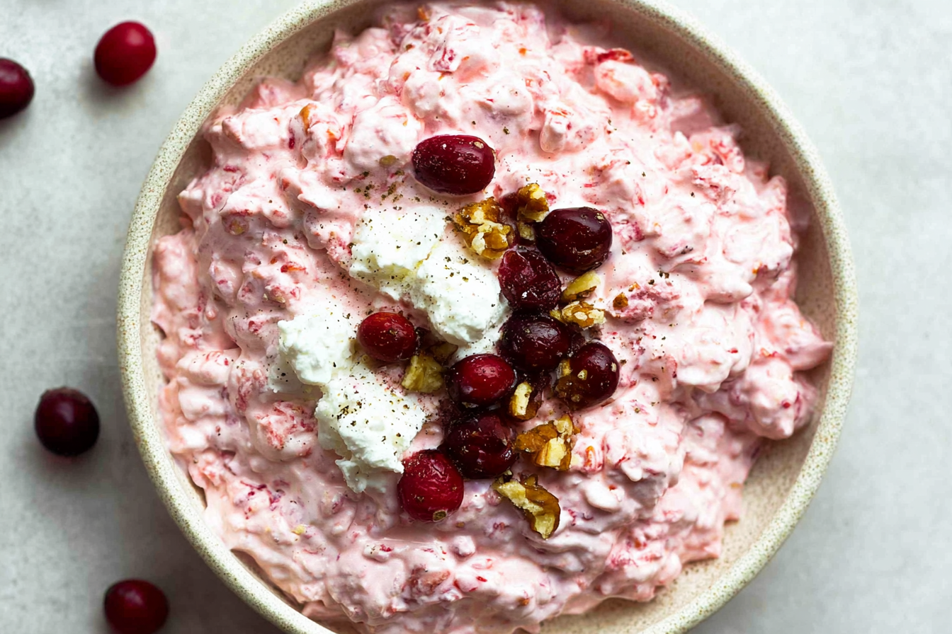 Cranberry Cheesecake Fluff: Easy Homemade Dessert 6 Cranberry Cheesecake Fluff
