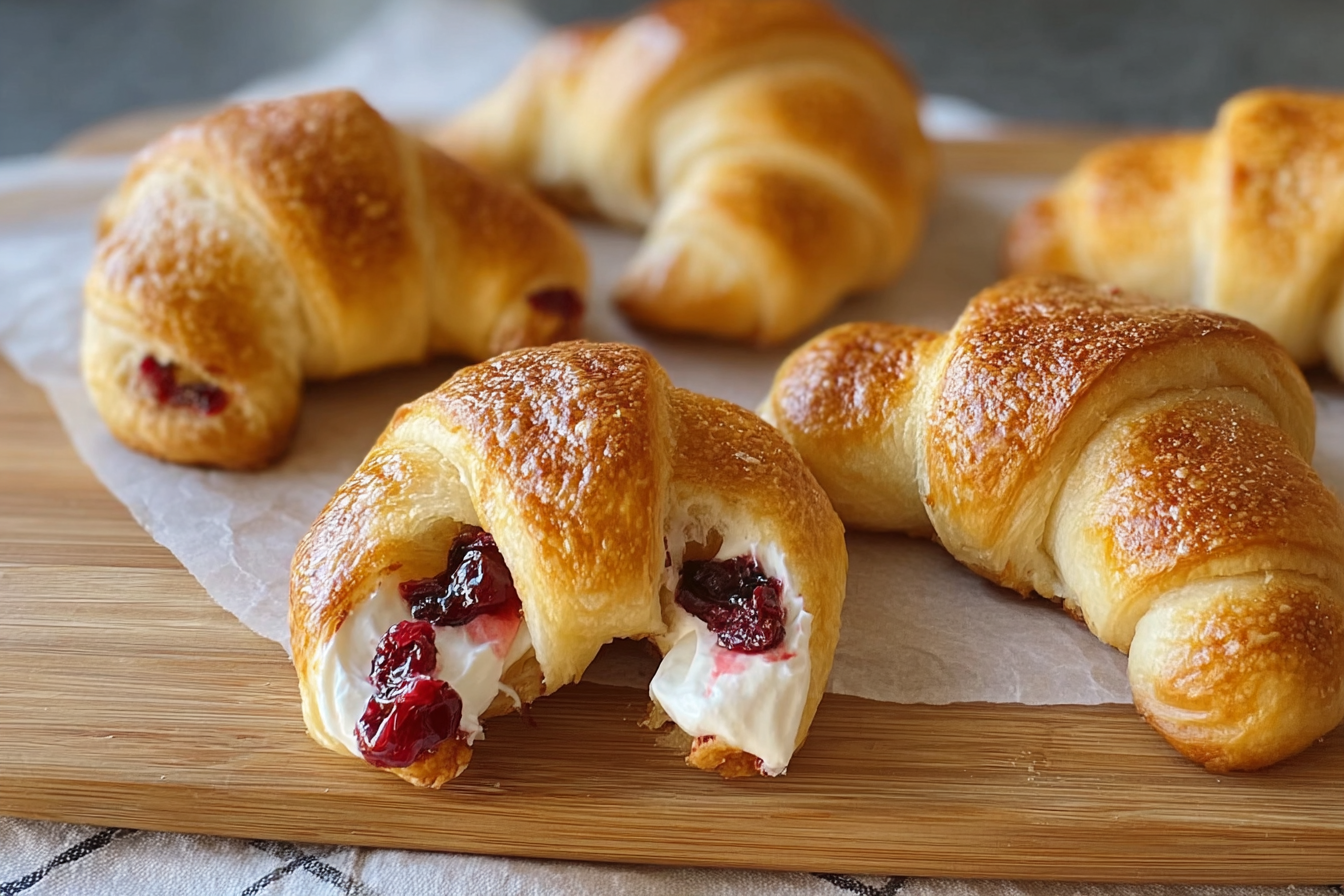 Cream Cheese Cranberry Crescent Rolls Recipe For Festive Treats 6 Cranberry Cream Cheese Crescent Rolls
