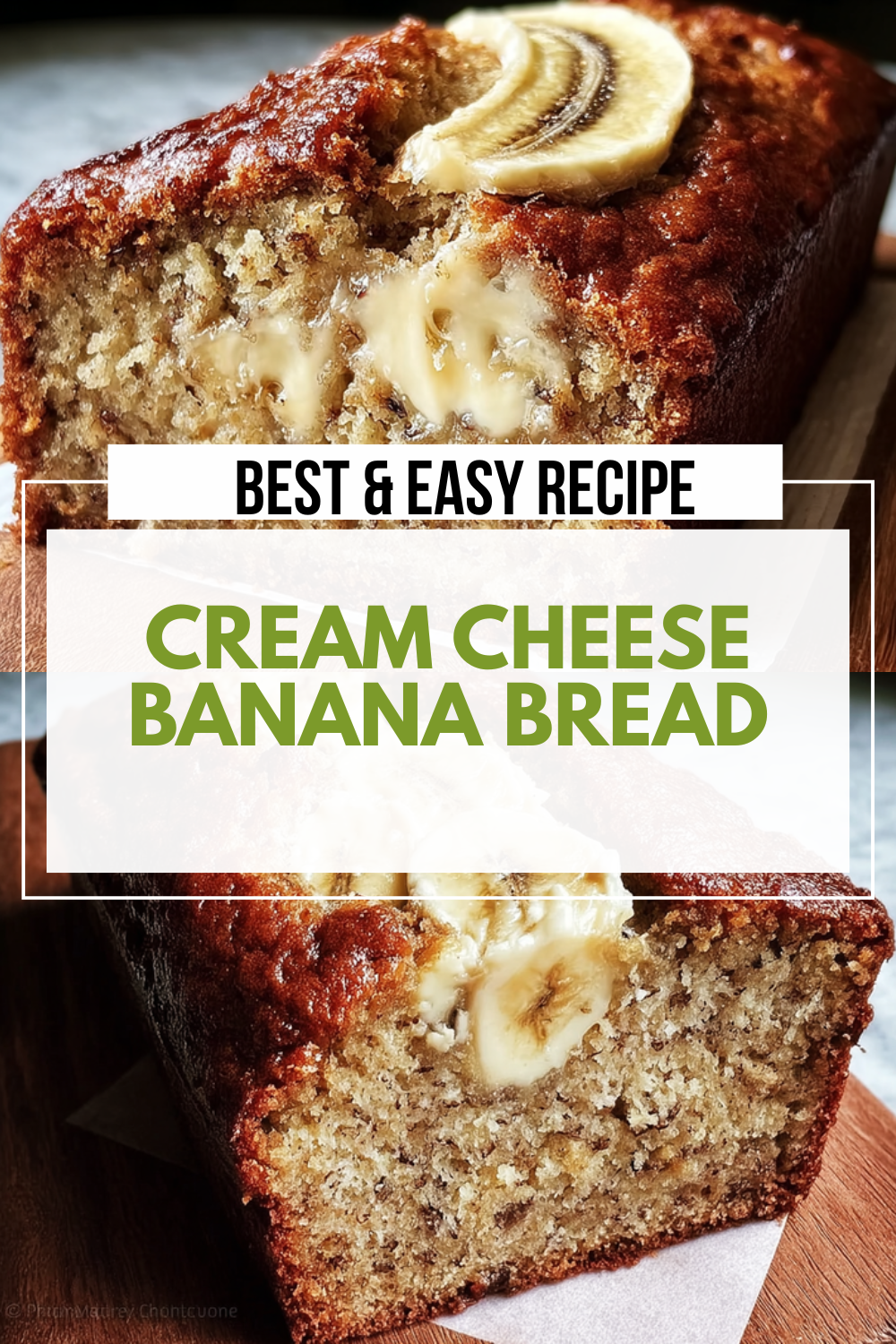 Cream Cheese Filled Banana Bread Recipe With Moist And Fluffy Texture 7 Cream Cheese Banana Bread