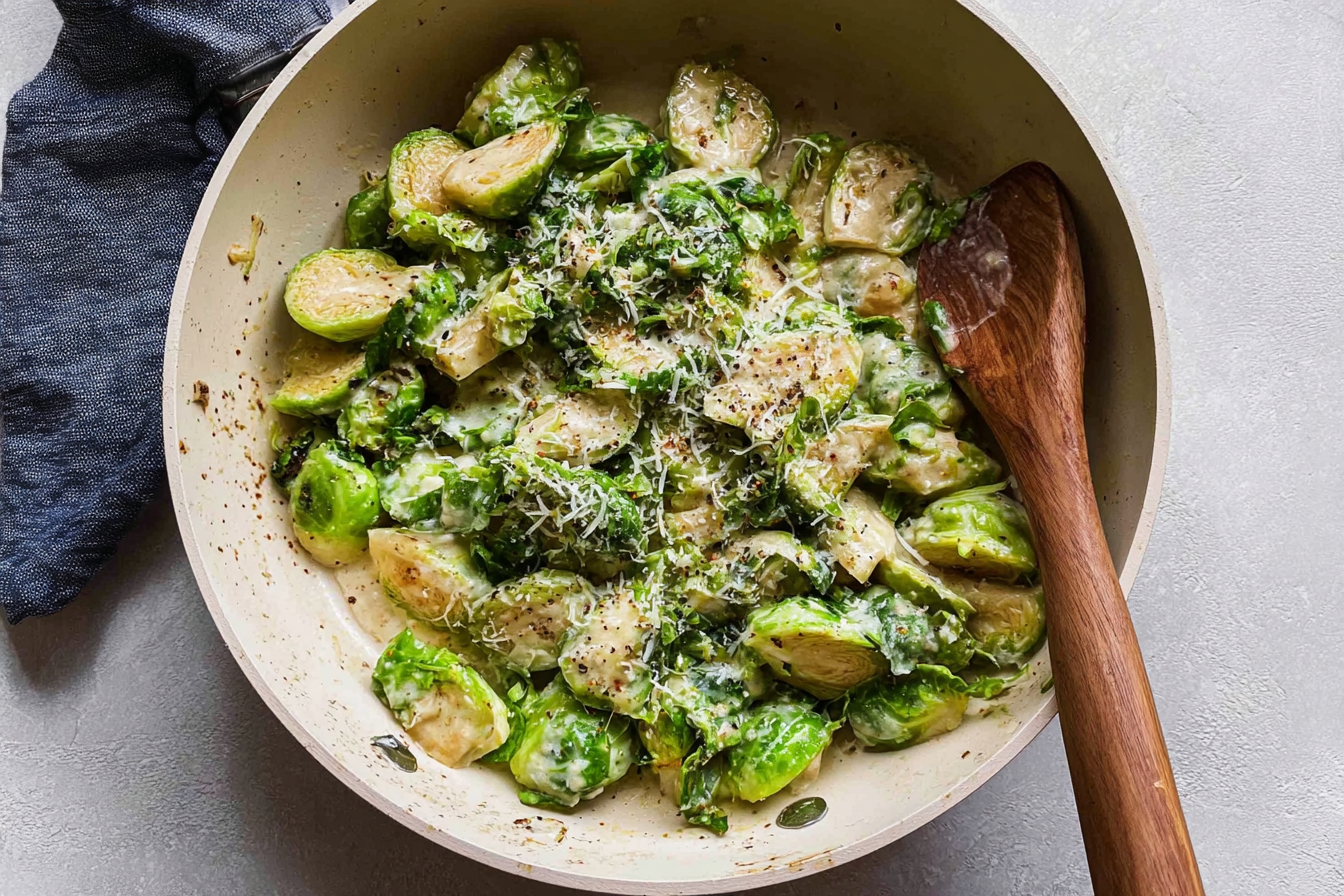 Creamy Brussels Sprouts