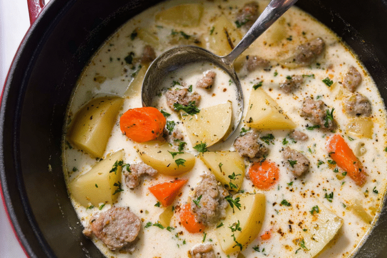 Creamy Potato And Sausage Soup 20.Png
