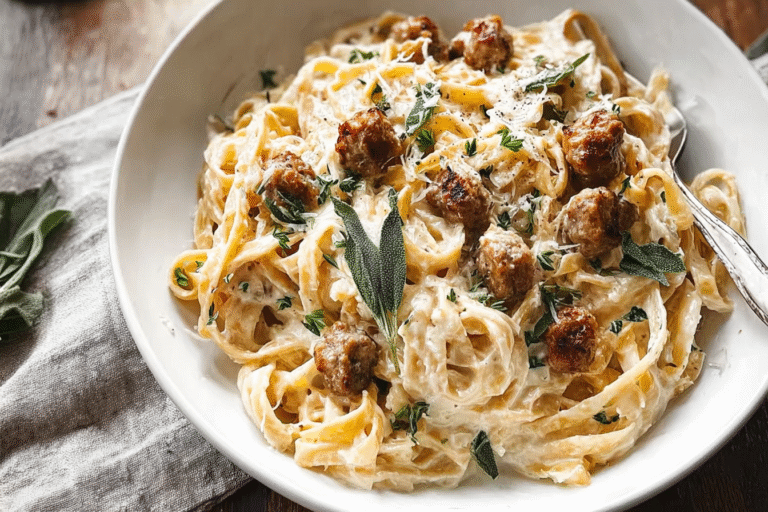 Creamy Sausage Alfredo Recipe 20.Png