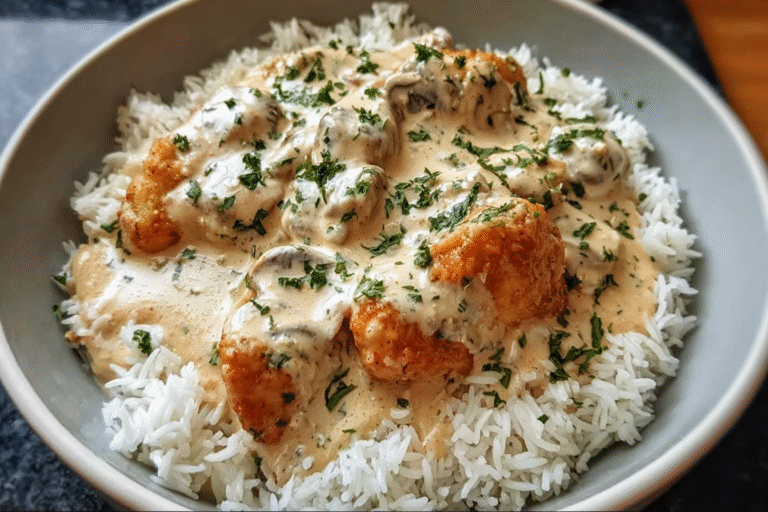 Creamy Smothered Chicken And Rice 66.Png