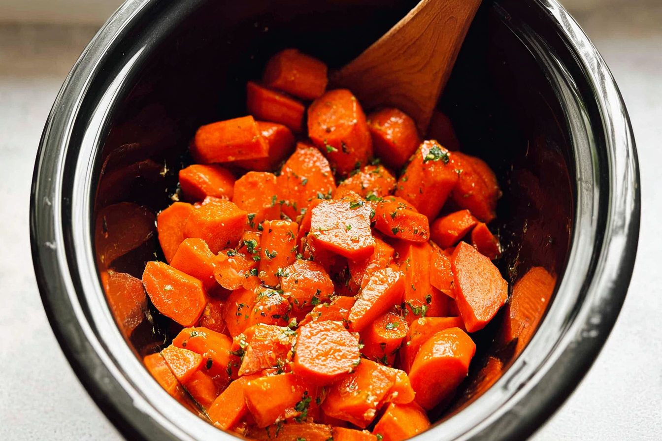 Slow Cooker Glazed Carrots Recipe With Sweet And Tender Flavor 6 Crockpot Carrots