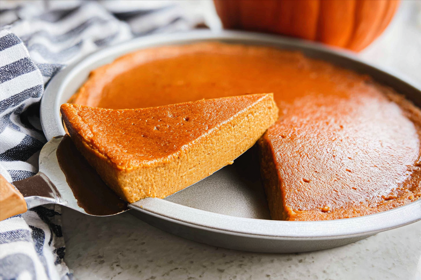 Crustless Pumpkin Pie