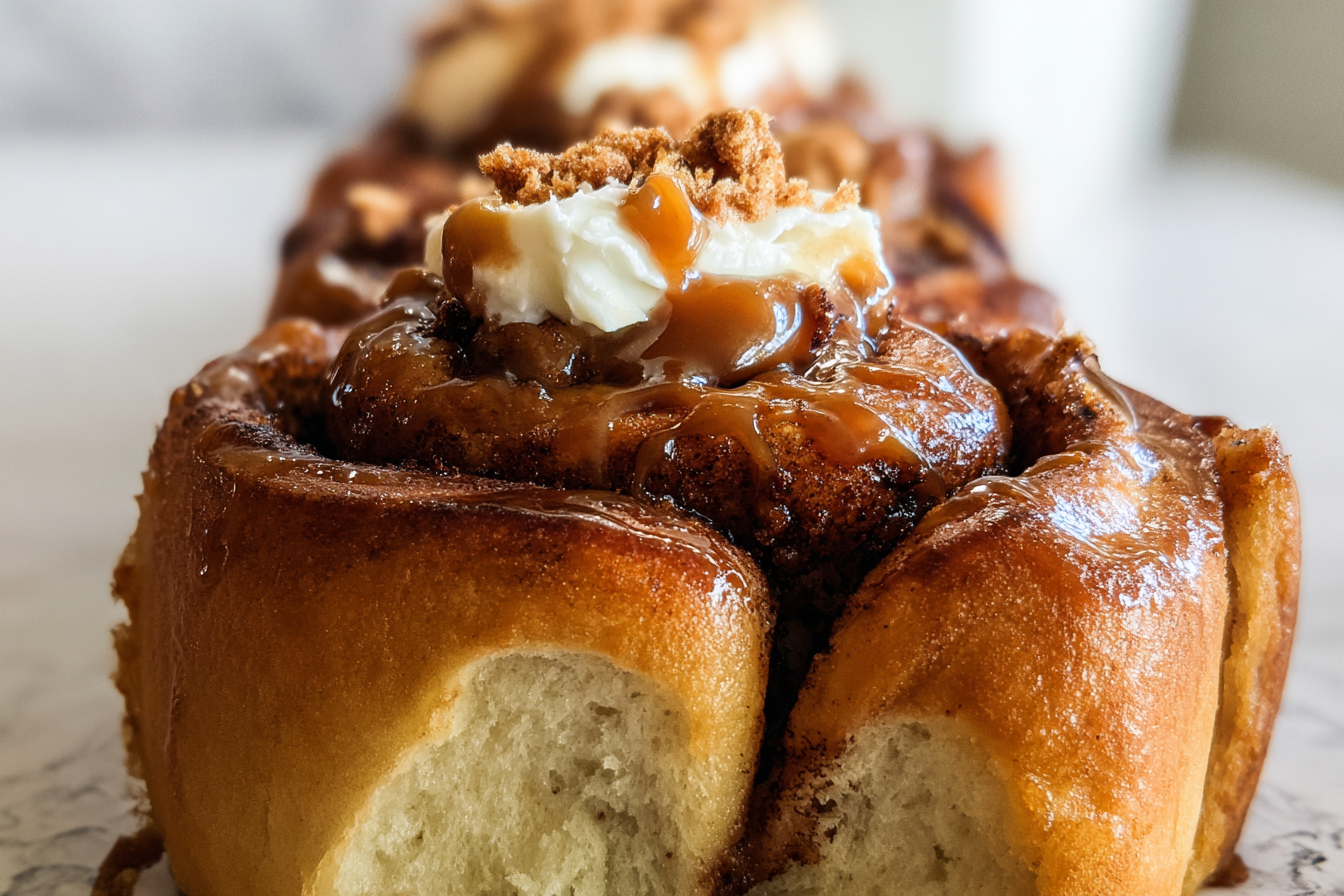 Dulce De Leche Cinnamon Rolls