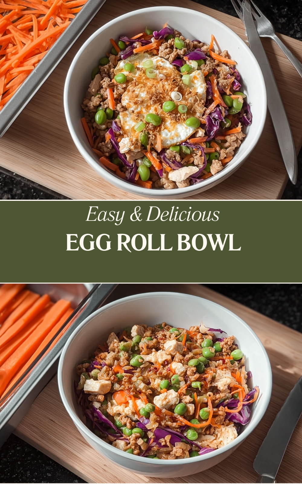 Egg Roll Bowl