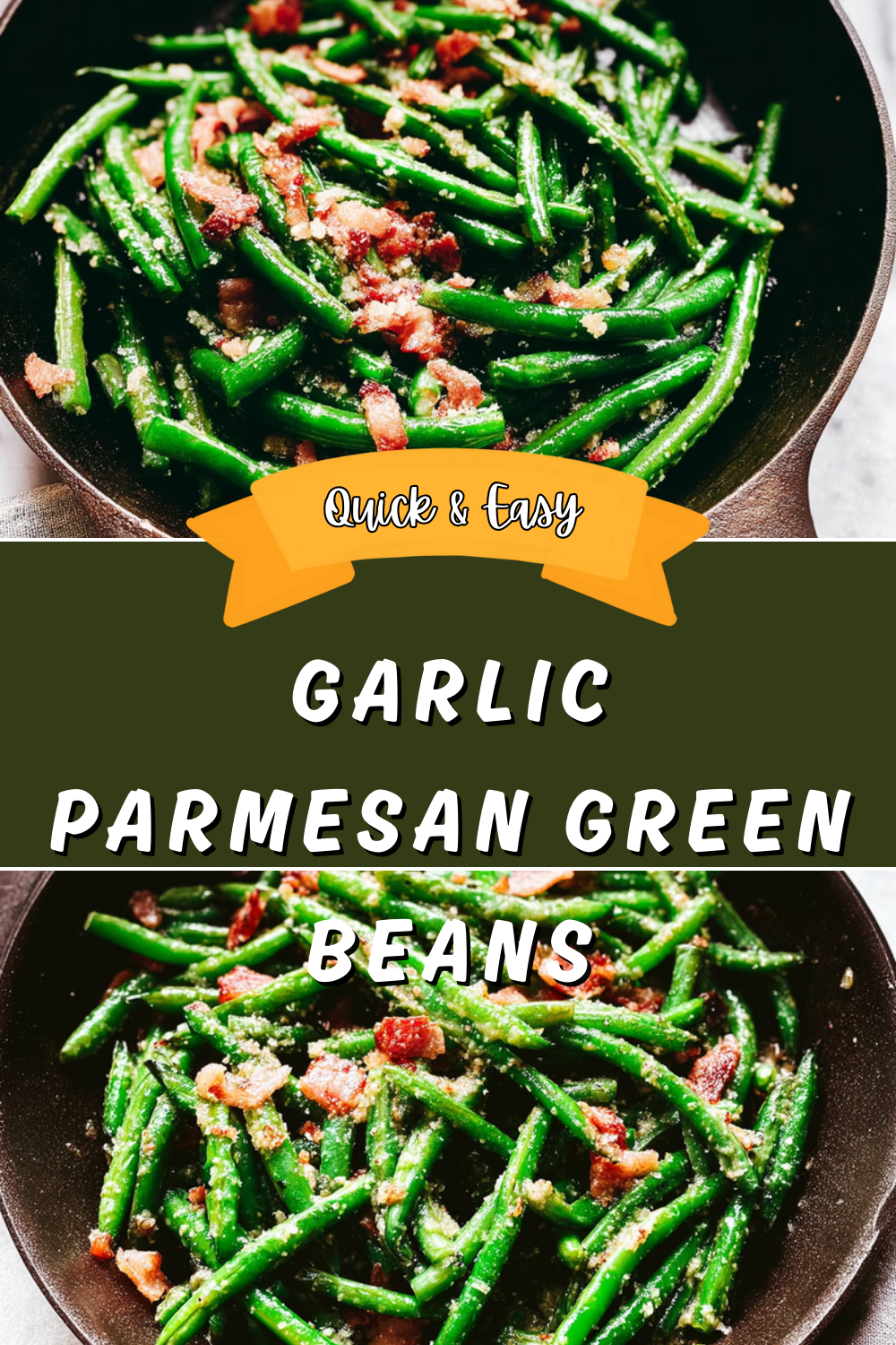 Garlic Parmesan Green Beans