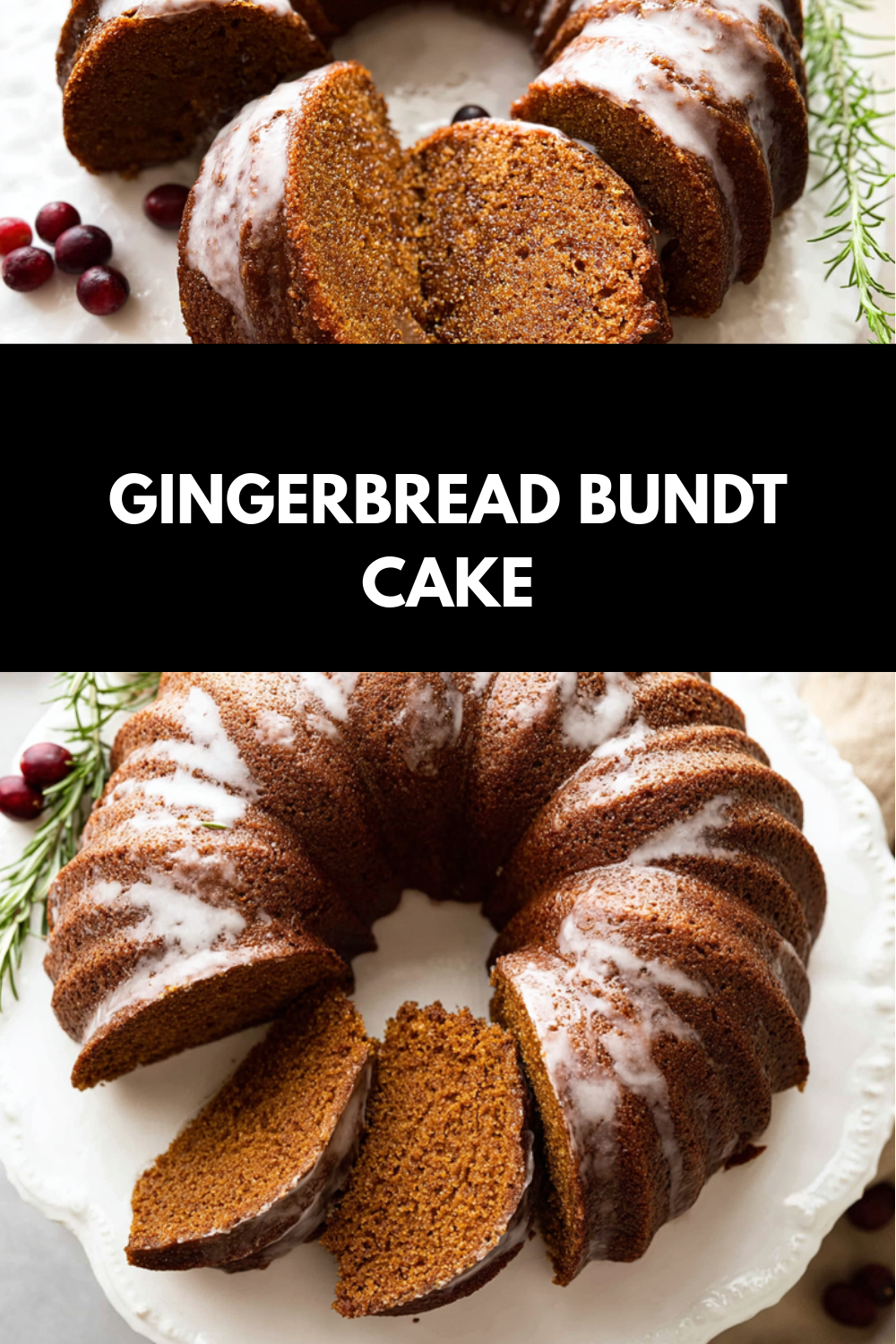 Gingerbread Bundt Cake
