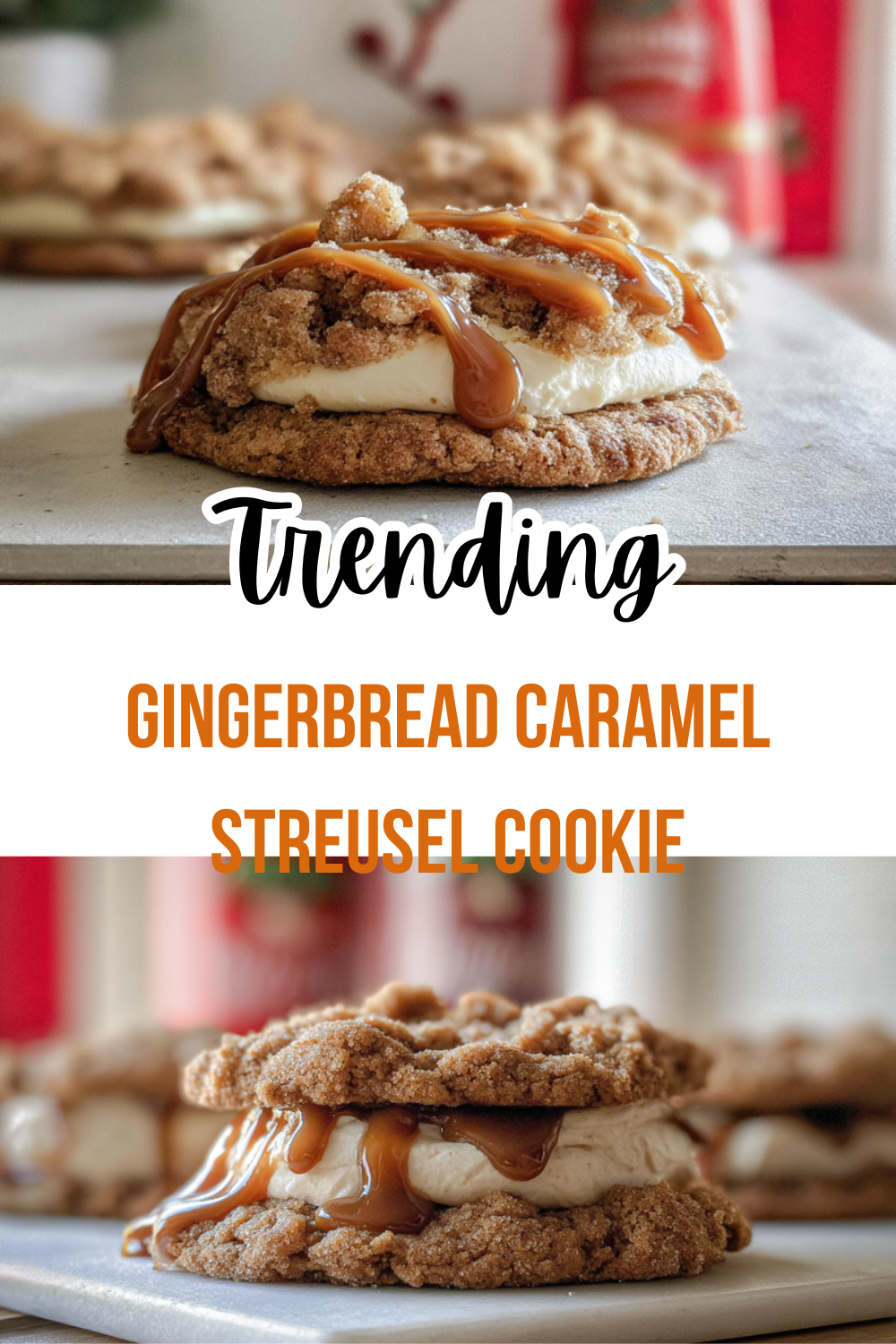 Gingerbread Caramel Streusel Cookie Magic 7 Gingerbread Caramel Streusel Cookie