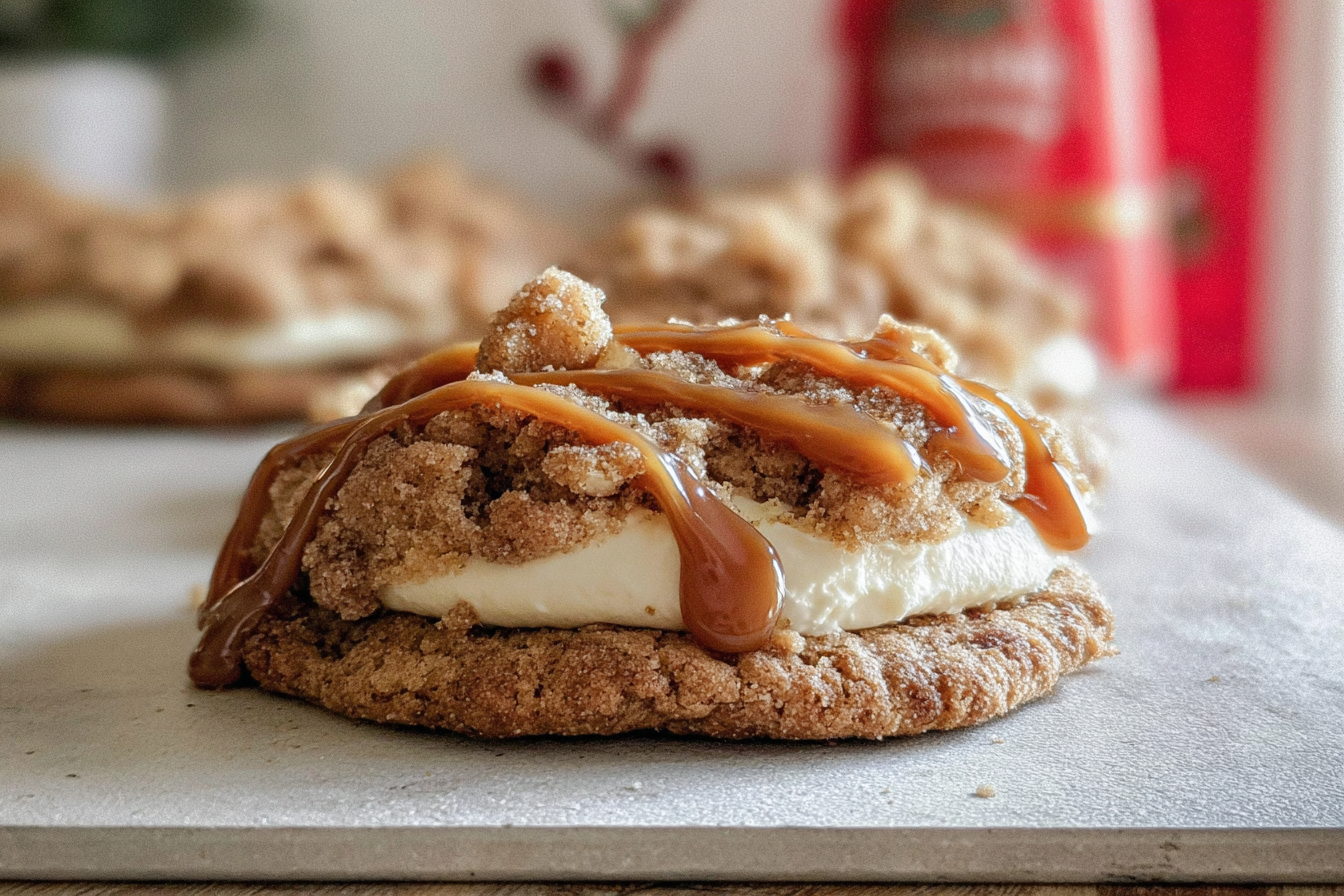 Gingerbread Caramel Streusel Cookie Magic 6 Gingerbread Caramel Streusel Cookie