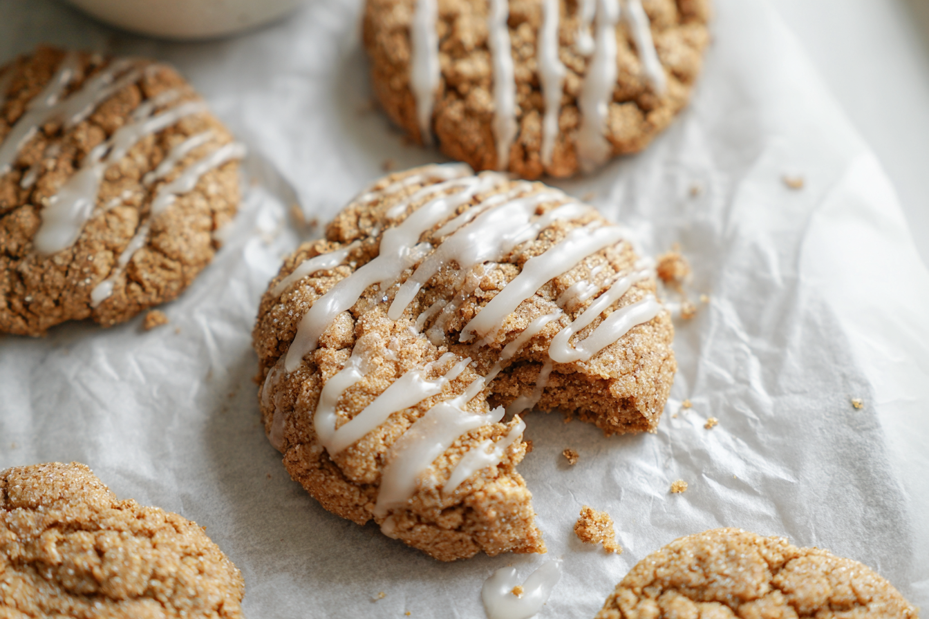 Gingerbread Coffee Cake Cookies