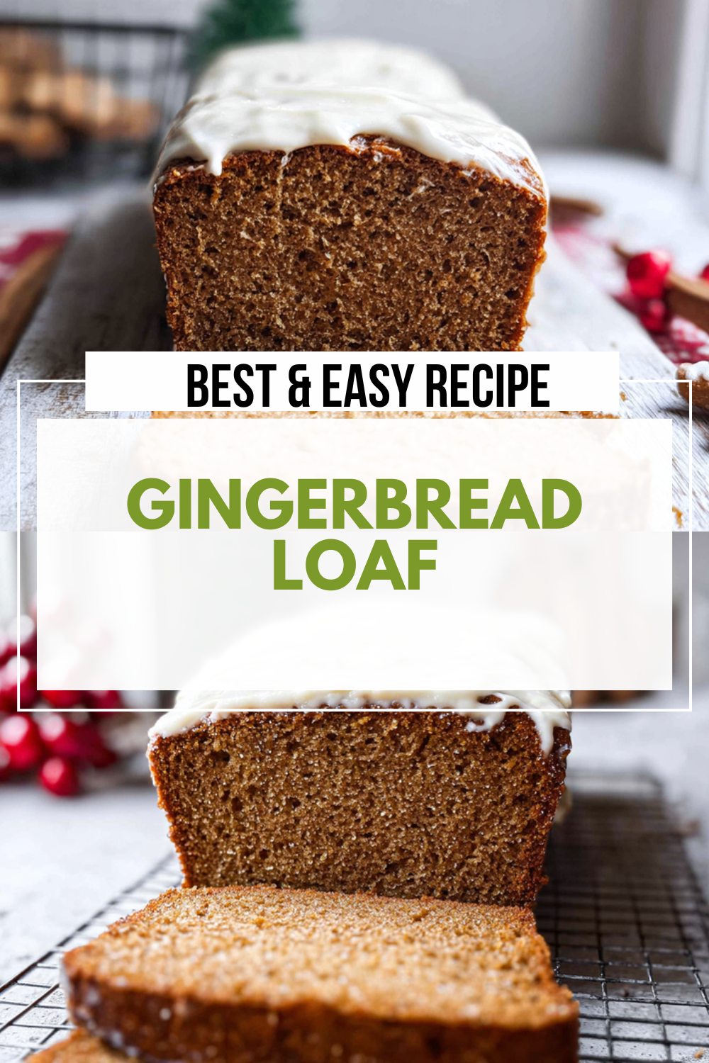 Spiced Gingerbread Loaf Recipe With Warm Aromatic Flavors 7 Gingerbread Loaf