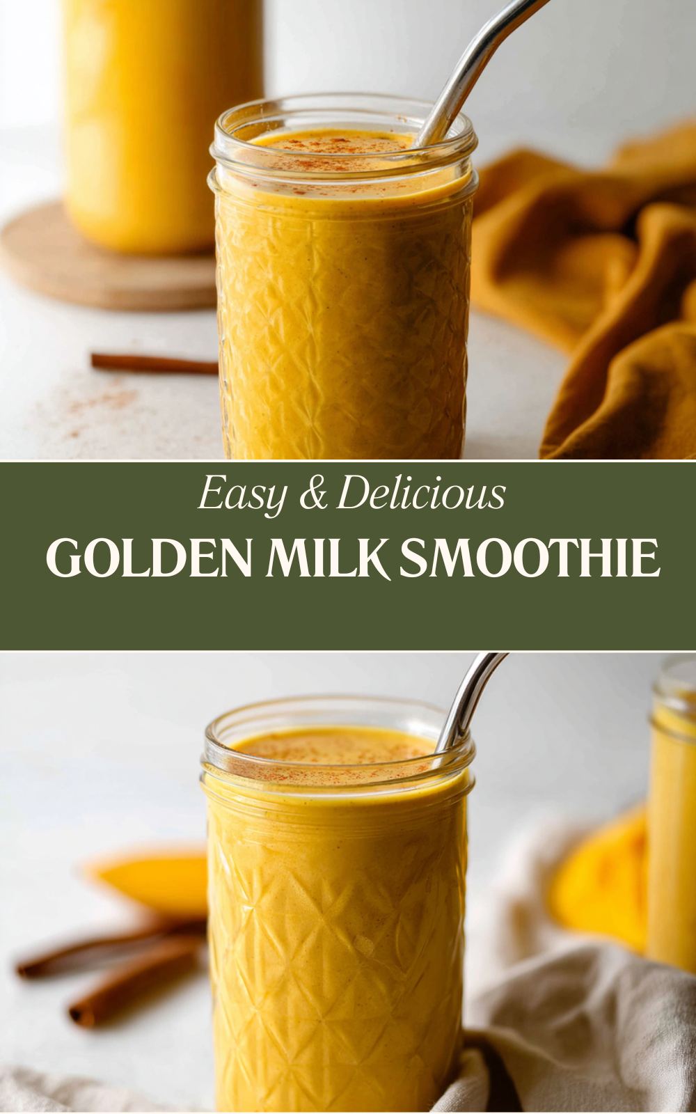 Golden Milk Smoothie Recipes For A Healthy And Refreshing Drink 7 Golden Milk Smoothie