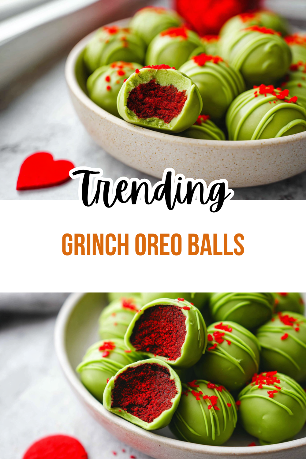 Grinch Oreo Balls