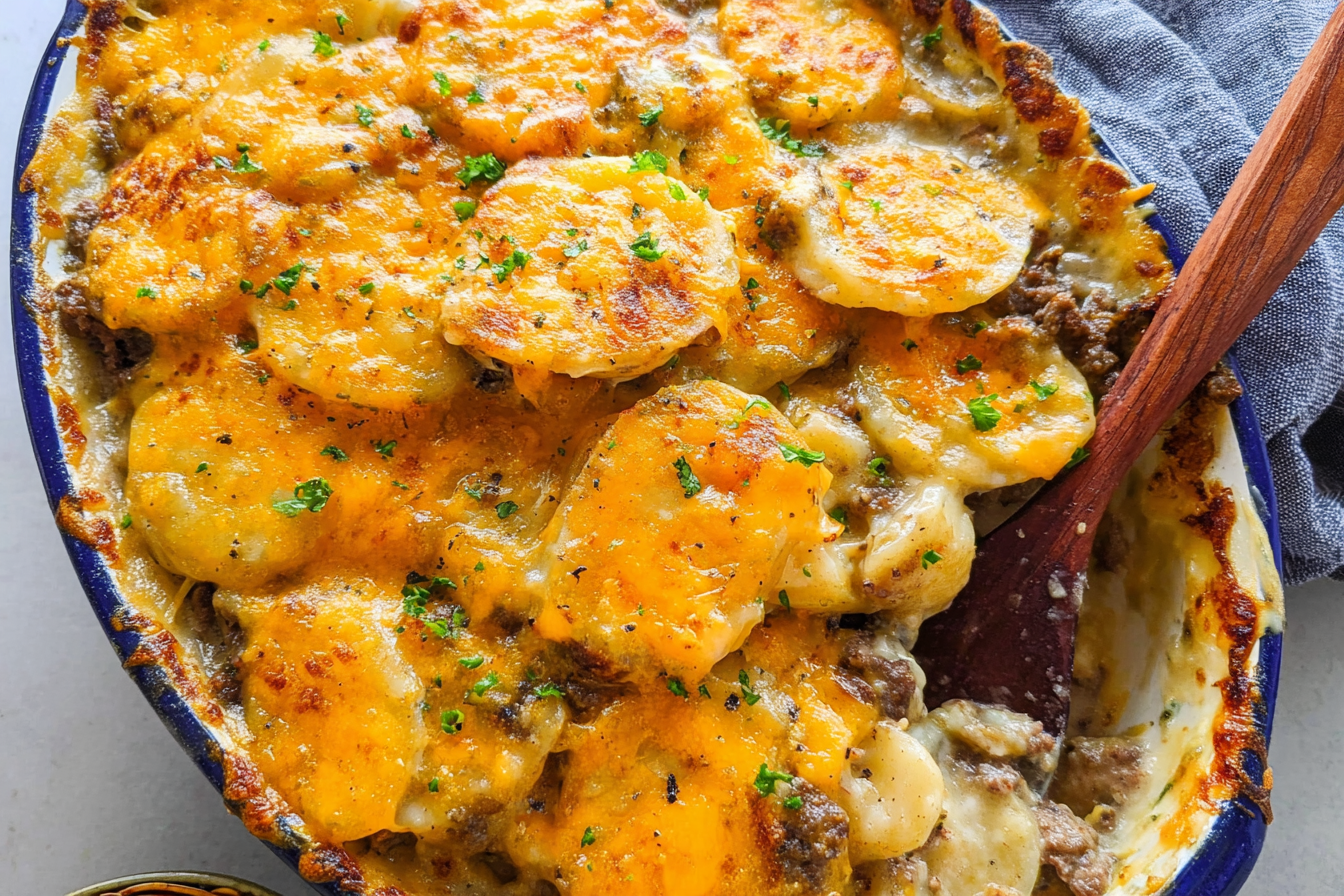 Hamburger Potato Casserole