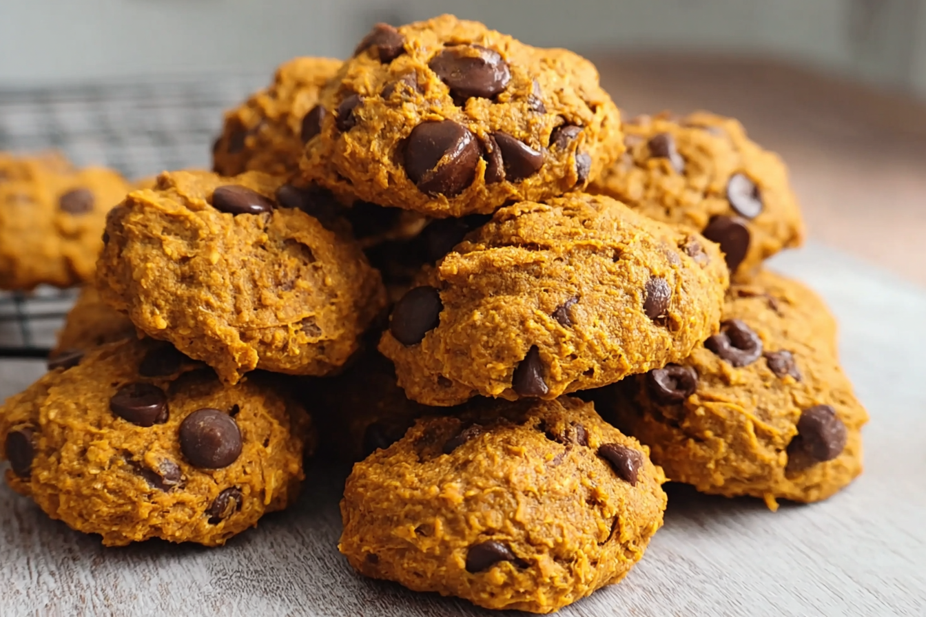 Healthy Pumpkin Chocolate Chip Oatmeal Cookies Recipe 6 Healthy Pumpkin Cookies