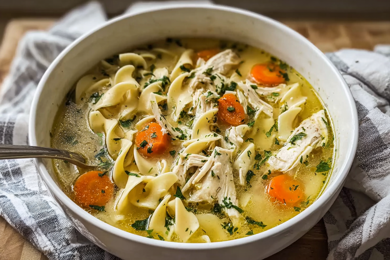 Instant Pot Chicken Noodle Soup