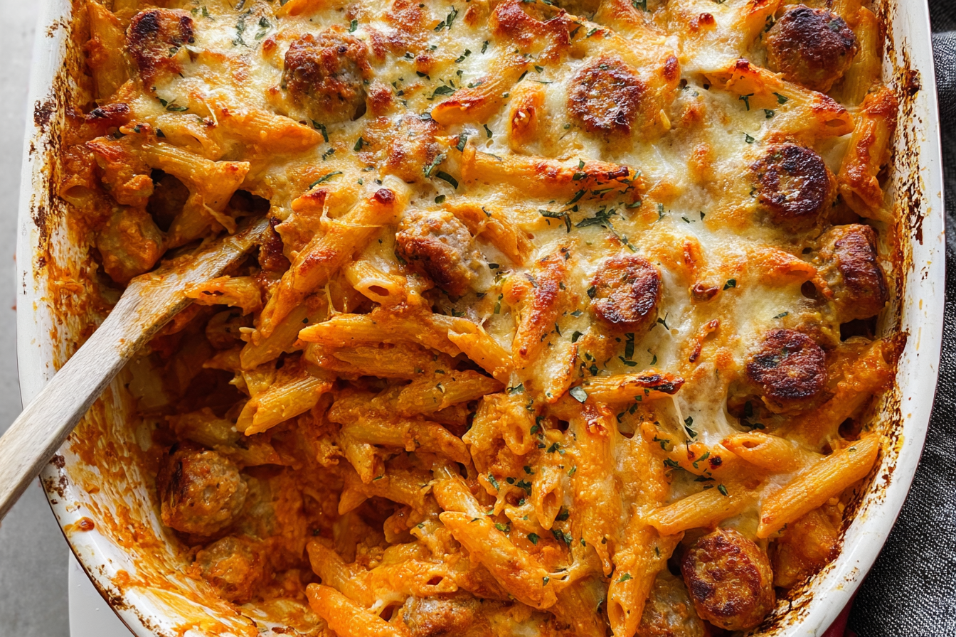 Italian Sausage Casserole Recipe With Savory Ingredients And Simple Steps 6 Italian Sausage Casserole