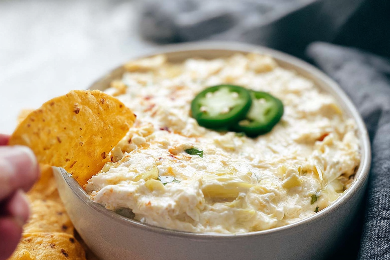 Jalapeno Artichoke Dip Creamy Recipe With Zesty Flavor And Easy Prep 6 Jalapeno Artichoke Dip