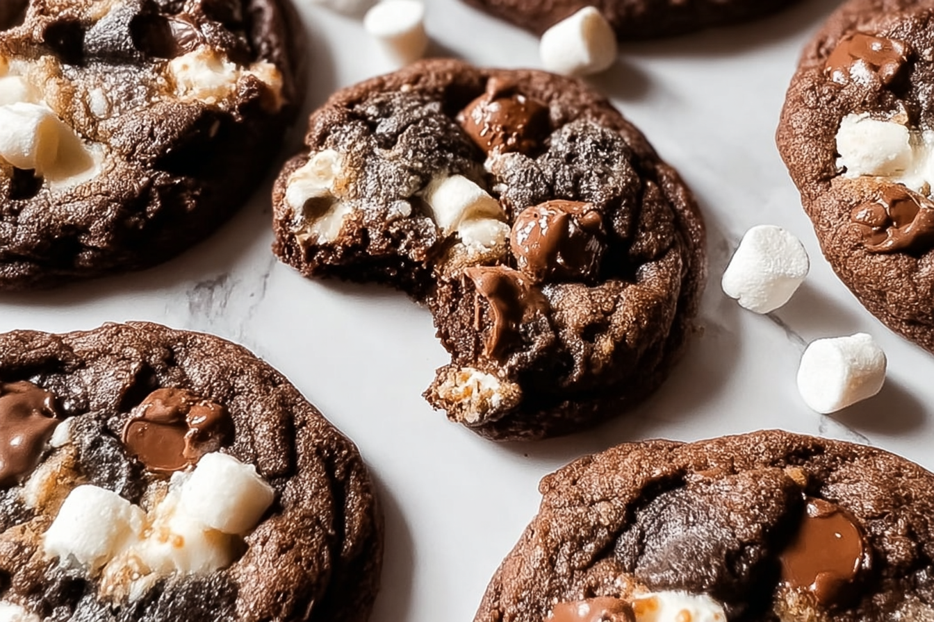 Rocky Road Cookies Recipe With Rich Chocolate And Marshmallow Mix 6 Levain Bakery Rocky Road Cookies