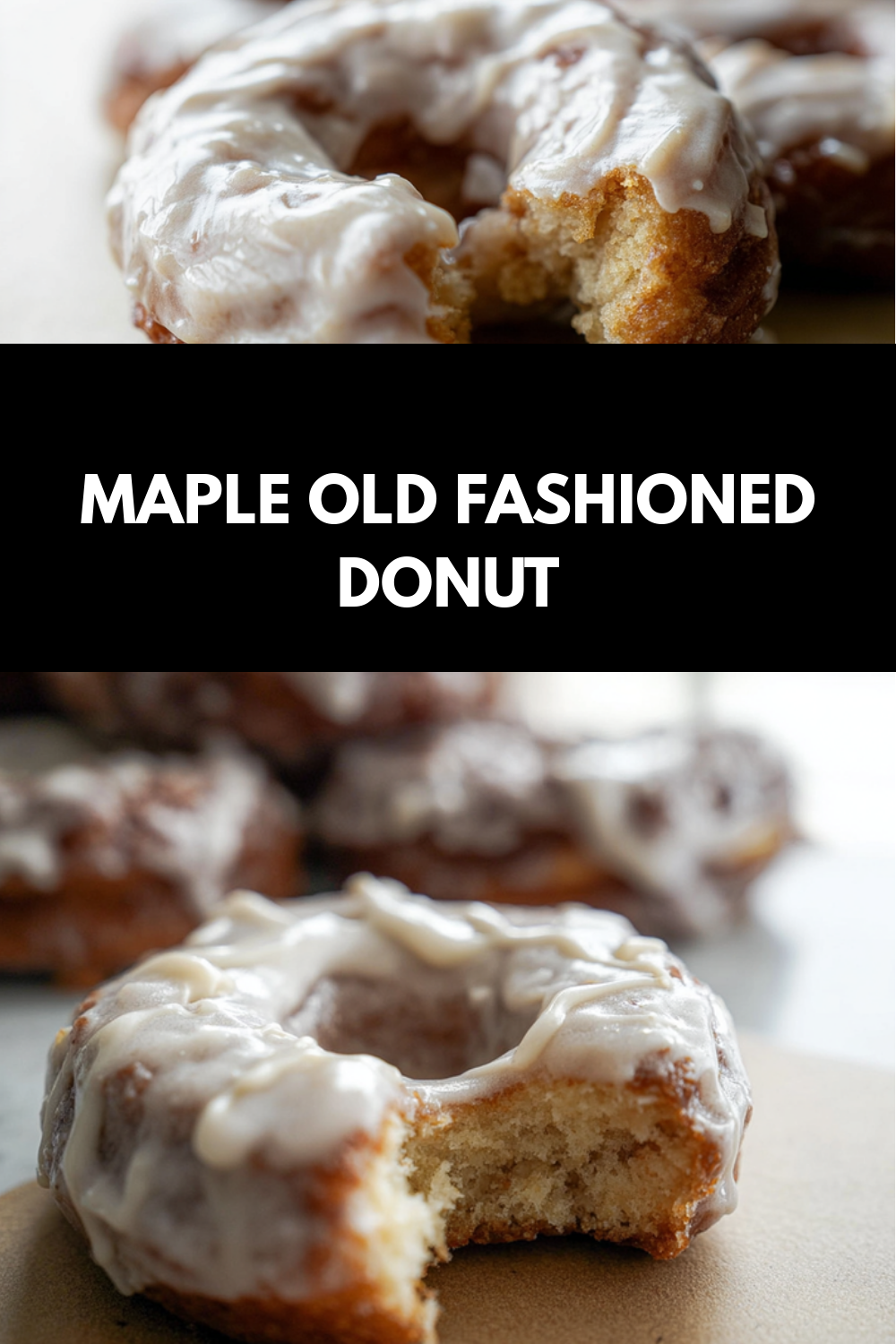 Maple Old Fashioned Donut