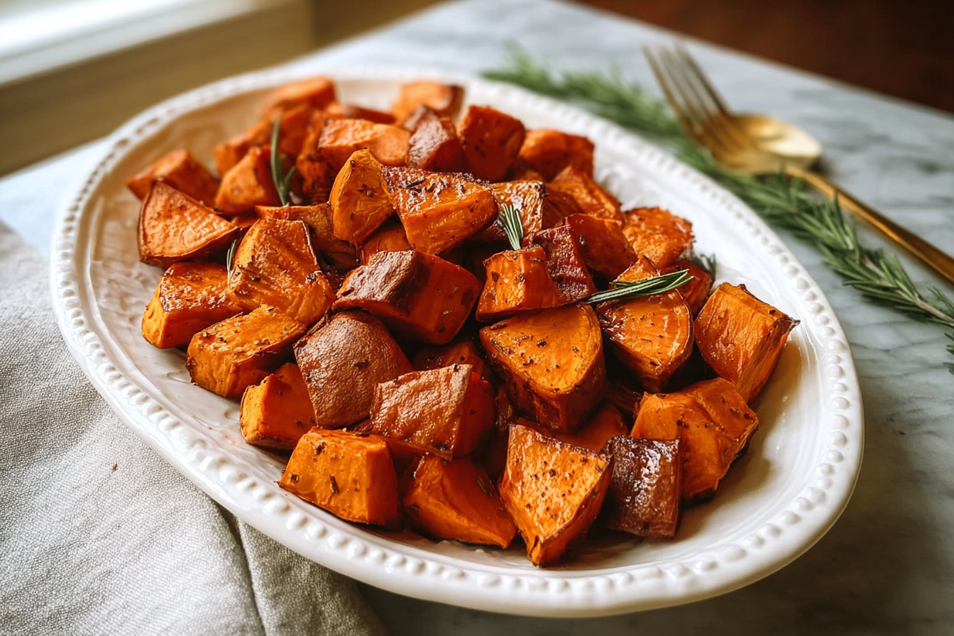 Maple Roasted Sweet Potatoes With Crispy Edges And Warm Spices 6 Maple Roasted Sweet Potatoes