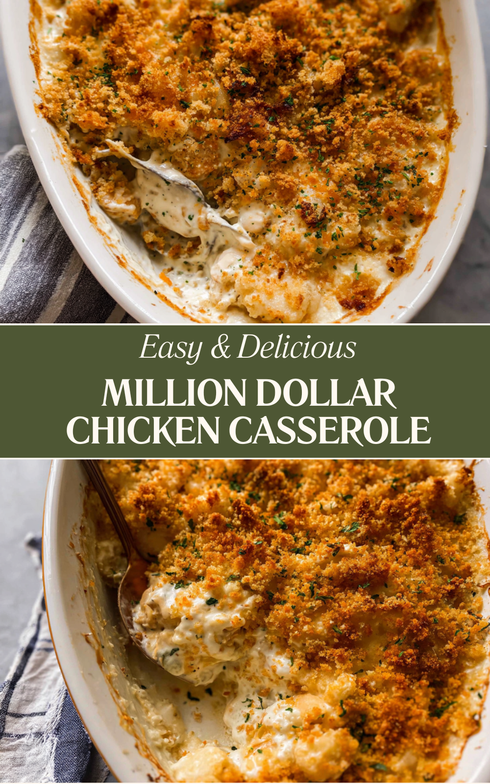 Million Dollar Chicken Casserole Recipe For Flavorful Family Dinners 7 Million Dollar Chicken Casserole