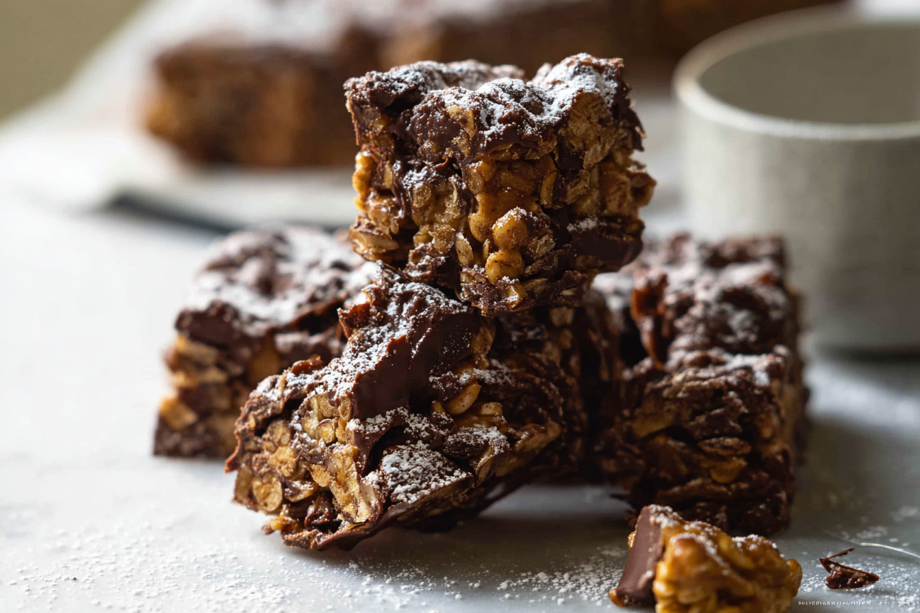Muddy Buddy Bars Recipe Quick No-Bake Snack For Kids And Adults 6 Muddy Buddy Bars