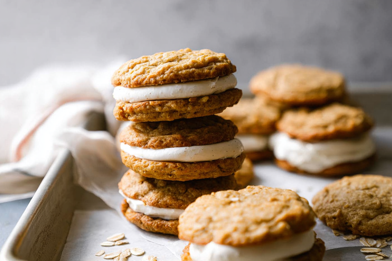 Oatmeal Cream Pies Easy Homemade Recipe That Everyone Will Love 6 Oatmeal Creme Pies