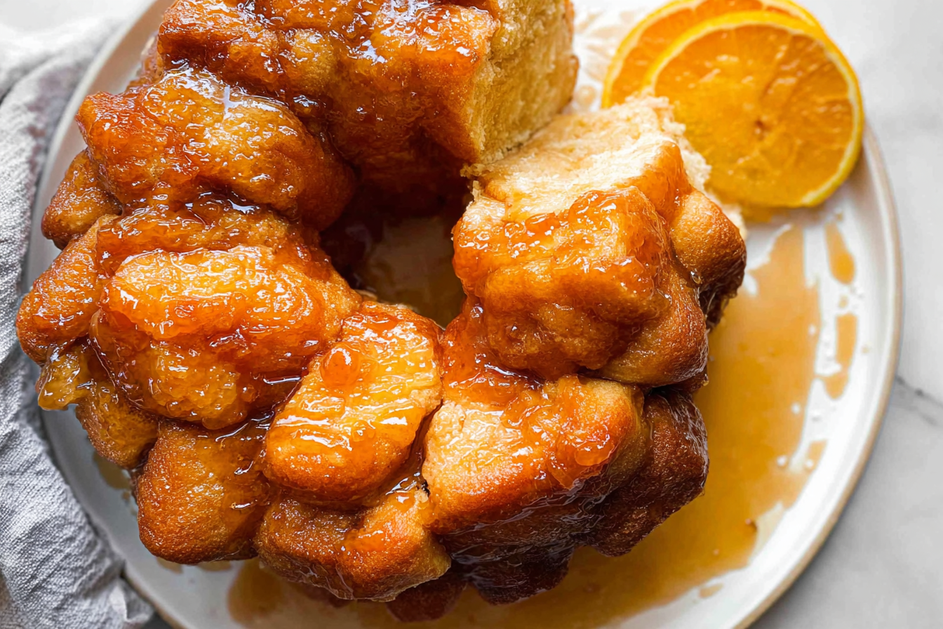Orange Monkey Bread Recipe With Zesty Citrus And Sweet Cinnamon Flavors 6 Orange Monkey Bread