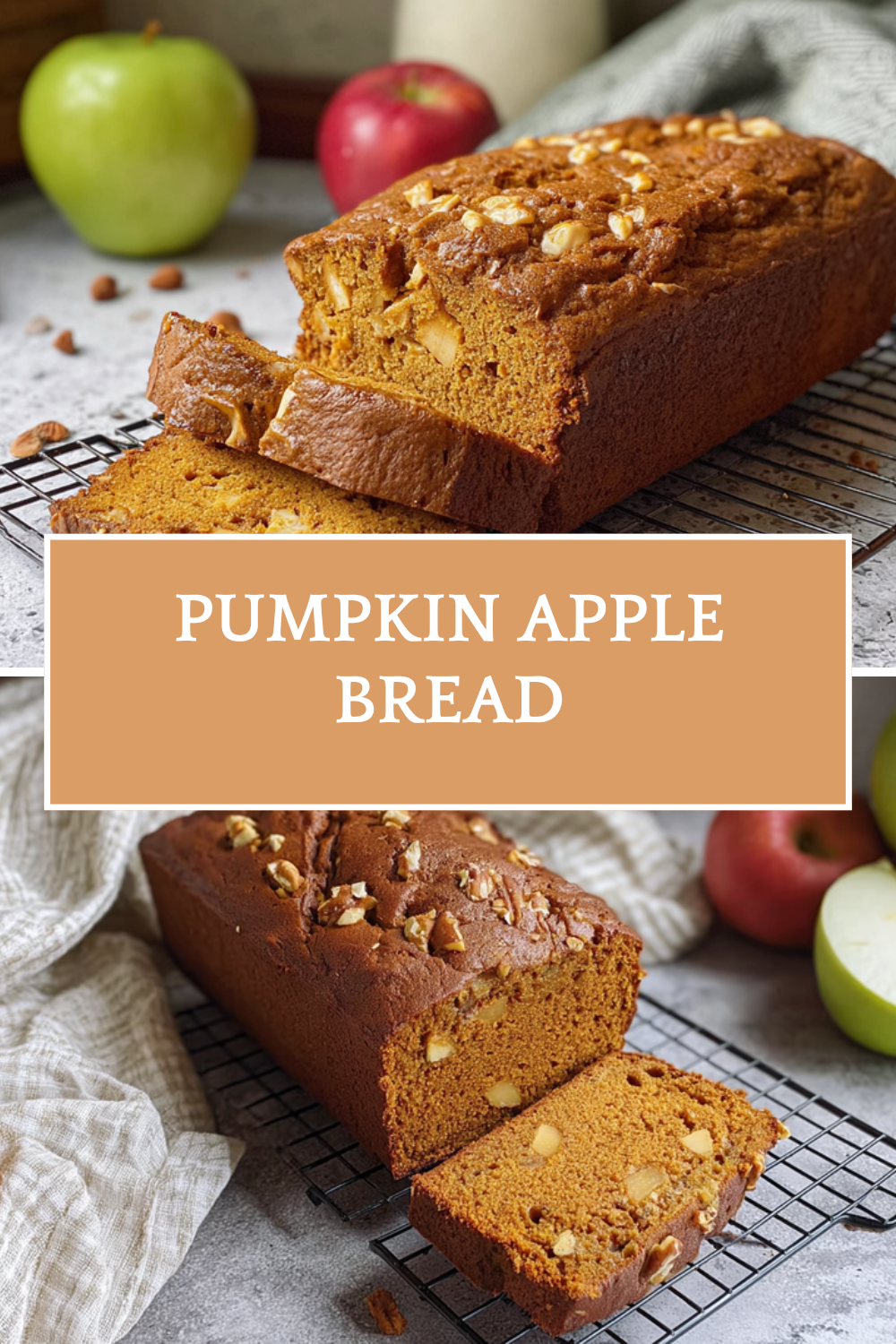 Pumpkin Apple Bread