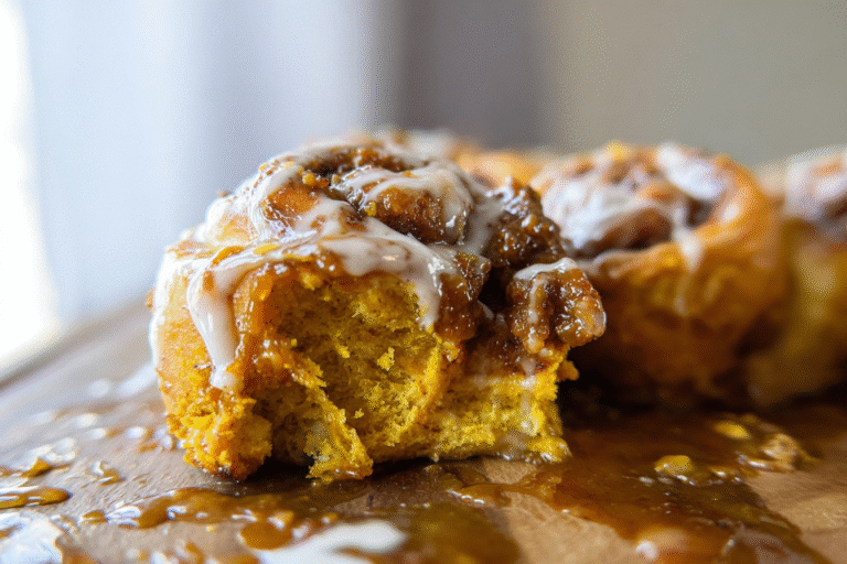 Pumpkin Caramel Cinnamon Rolls 10.Png