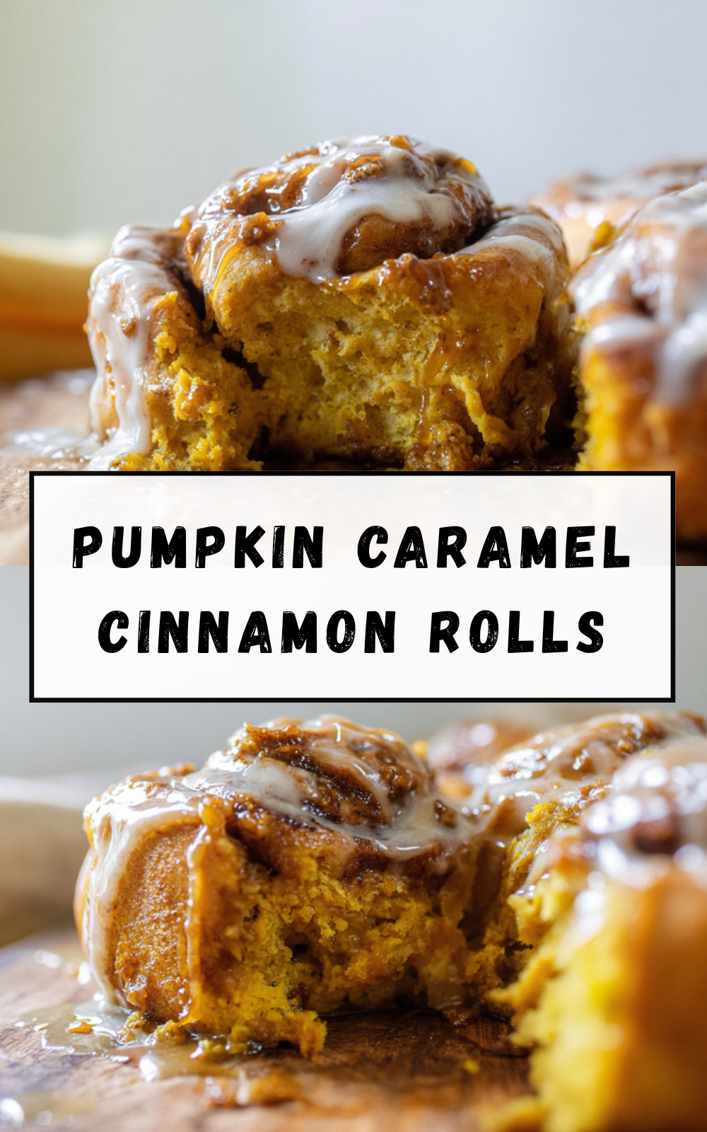 Pumpkin Caramel Swirled Cinnamon Rolls 7 Pumpkin Caramel Cinnamon Rolls