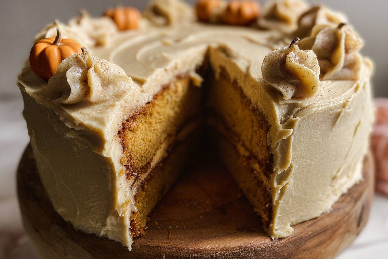 Pumpkin Snickerdoodle Cake