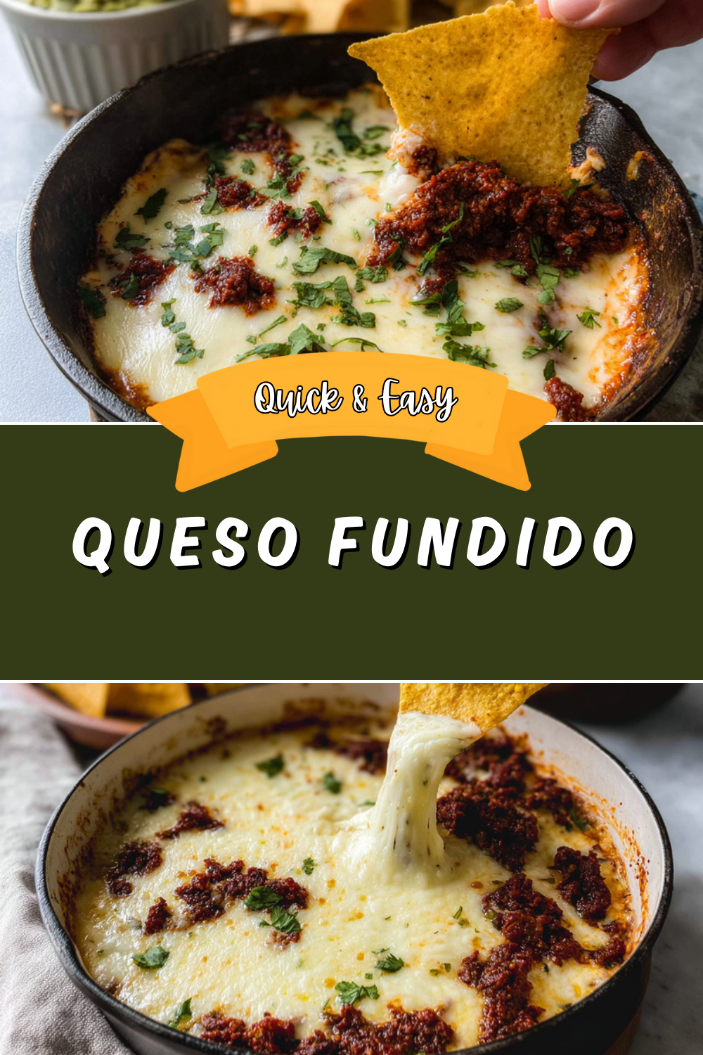 Queso Fundido With Chorizo Recipe For A Rich And Spicy Dip 7 Queso Fundido