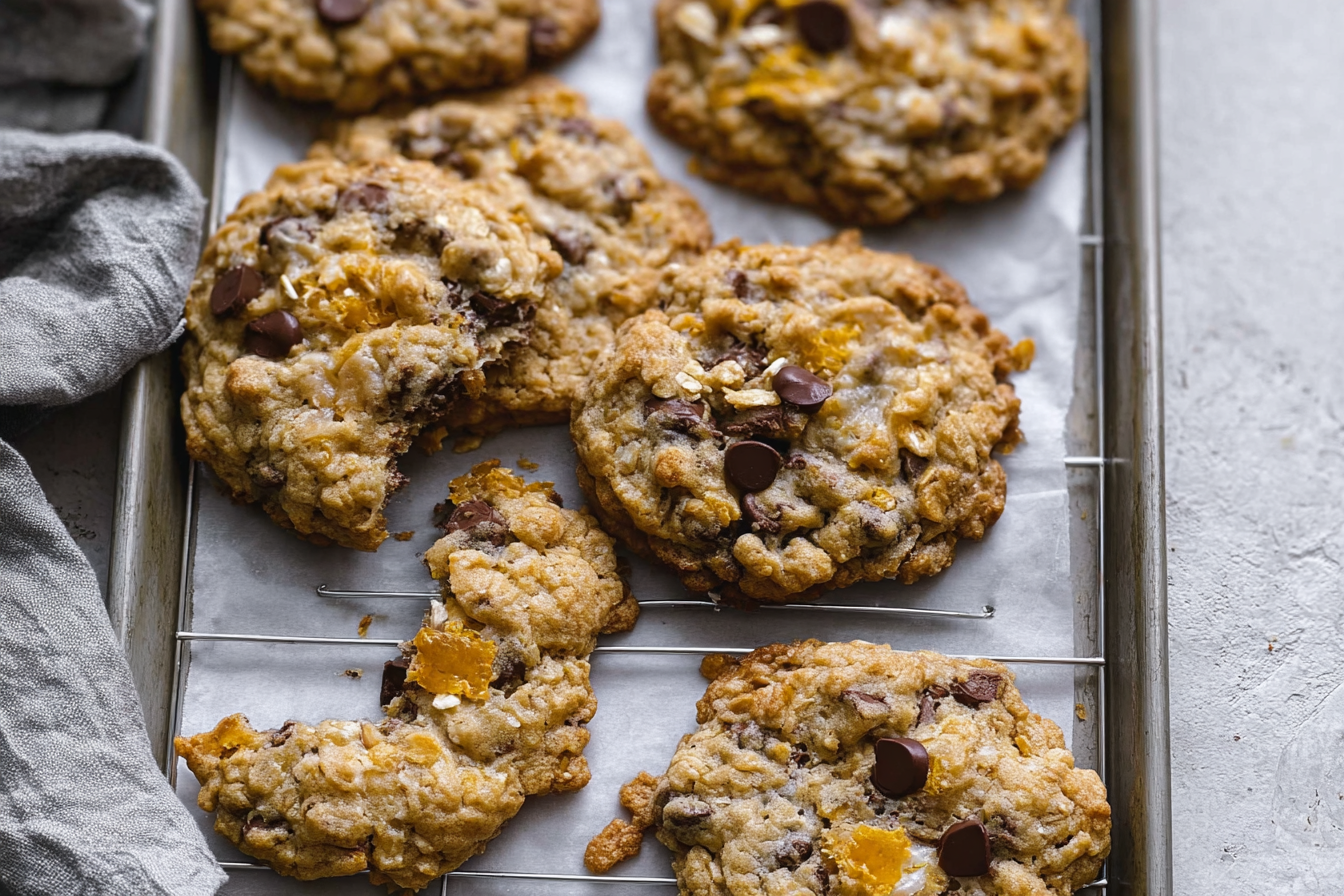 Ranger Cookies Recipe With Chewy Oats And Chocolate Chips 6 Ranger Cookies