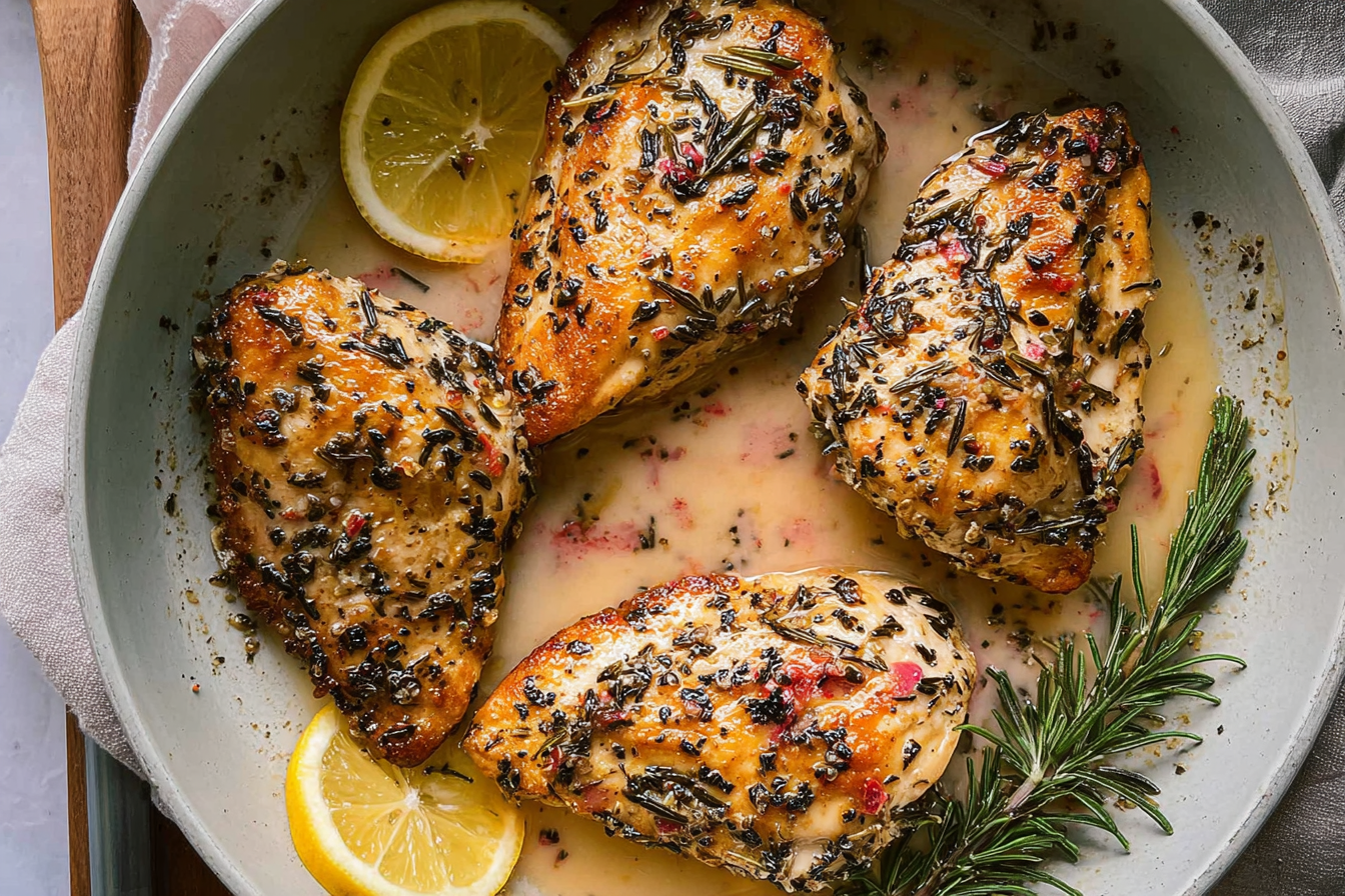 Rosemary Chicken Recipe With Garlic And Lemon For Tender Flavor 6 Rosemary Chicken