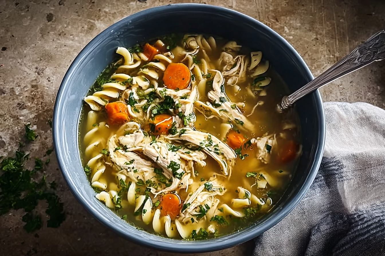 Easy Rotisserie Chicken Noodle Soup Recipe For Quick Comfort 6 Rotisserie Chicken Noodle Soup